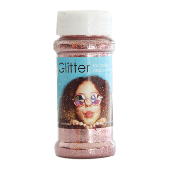 Dekorationsglitter på Burk - Roséguld
