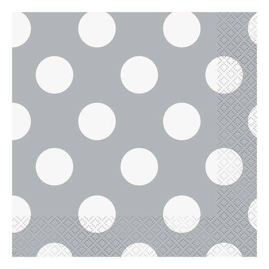 Servetter Silver Prickiga - 16-pack