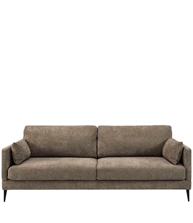 Andorra Soffa 3-sits True brown