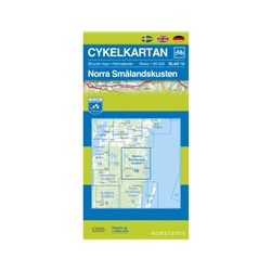 Norstedts Cykelkartan Blad 16 Norra Smålandskusten