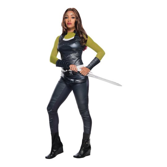 Avengers 4 Gamora Dam Maskeraddräkt - X-Small