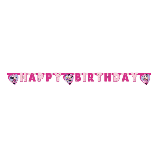 Bokstavsgirlang Happy Birthday Mimmi Pigg