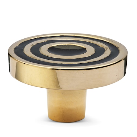 Circular Knopp Mässing