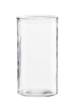 Vas Cylinder Ø 13x24cm Klar