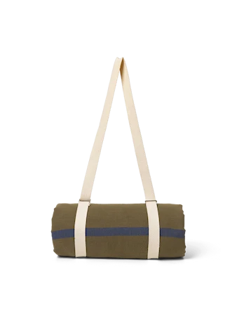 Yard Picknick Filt Olive/Bright Blue