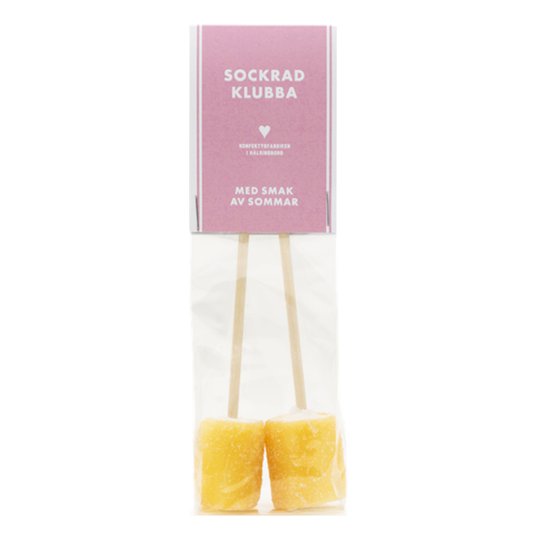 Sockrade Klubbor Citron - 2-pack