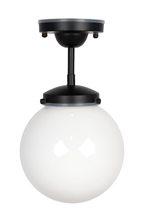Alley Plafond IP44 Svart/Vit