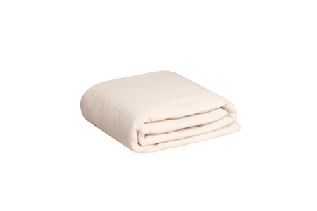 Muslin Filt 100x140cm Eggshell