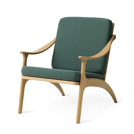 Lean Back Lounge Chair Dark Cyan Ek