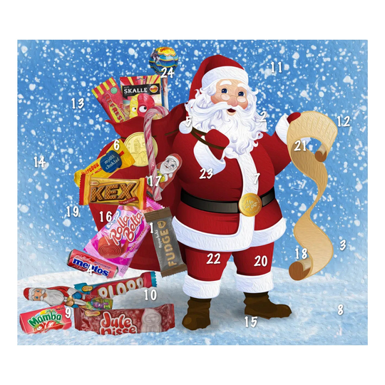 Hultén Godis Julkalender - 310 gram