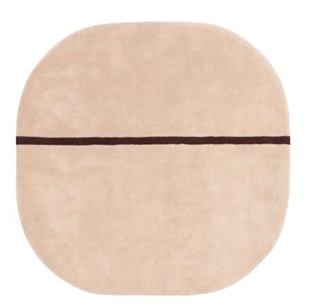 Oona Matta Rosa 140x140 cm
