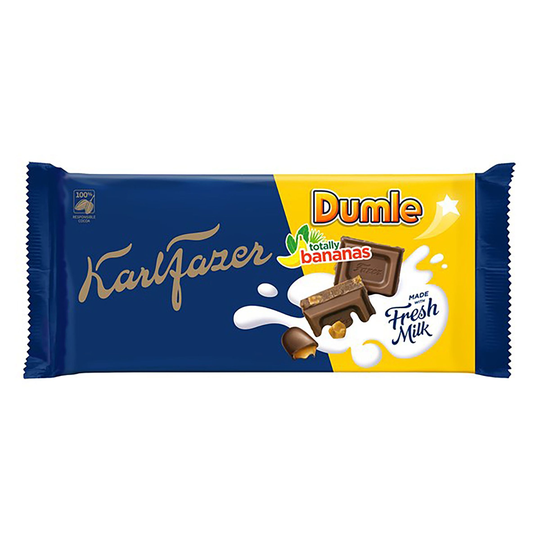 Karl Fazer Dumle Banan - 145 gram