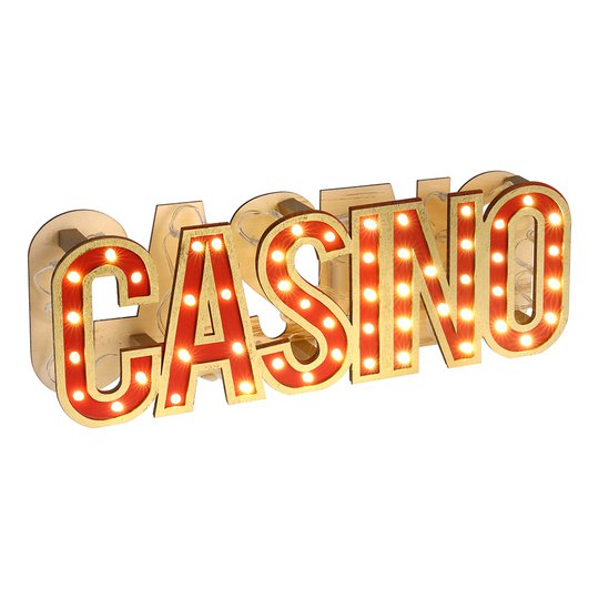 Bordsdekoration Casino LED