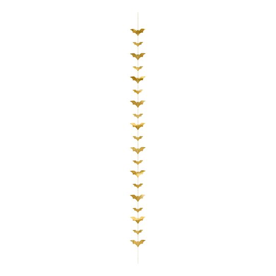 Girlang Guld med Fladdermöss
