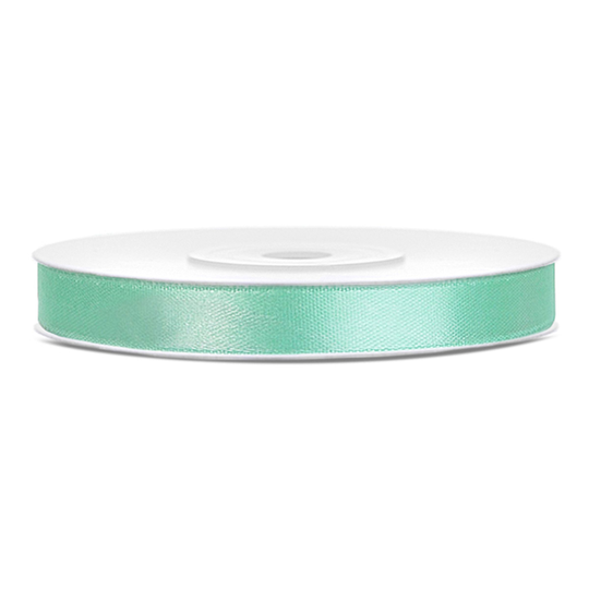 Satinband Mint - 6 mm x 25 m