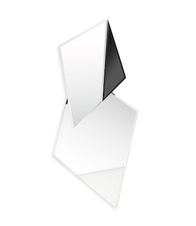 Polaris Spegel Silver/Vit/Svart