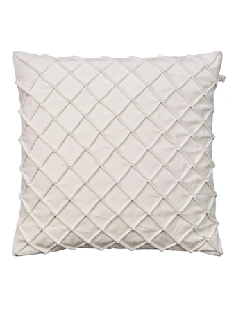 Deva Kuddfodral Velvet Ivory 50x50cm