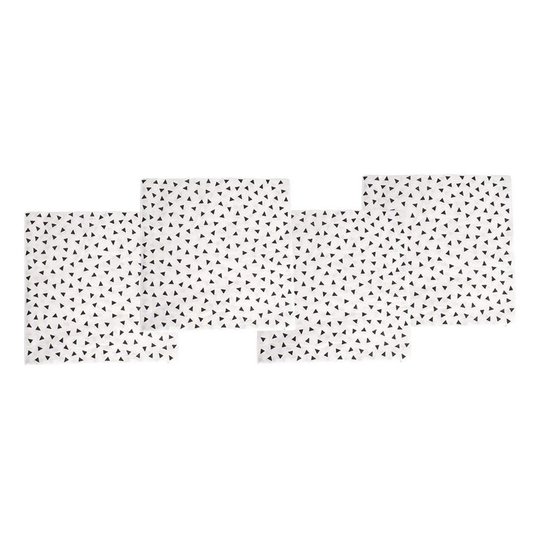 Servetter Konfetti Svart - 20-pack