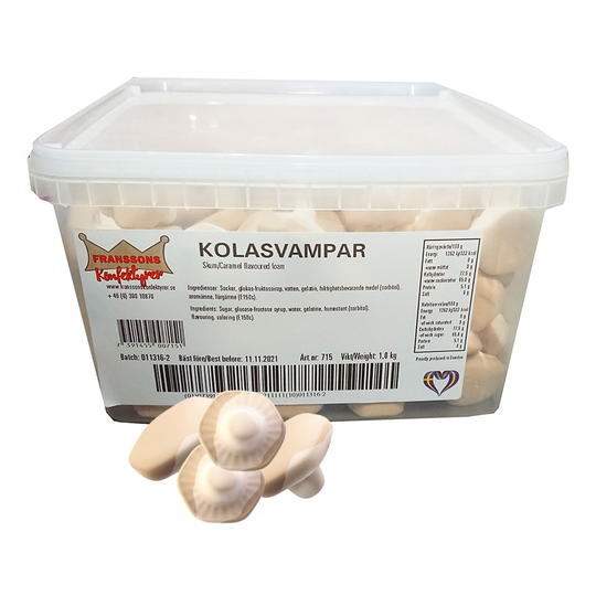 Kola Svampar Storpack - 1 kg