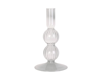 Swirl Bubbles Ljusstake Klar