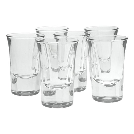 Hot Shot Shotglas - 6-pack