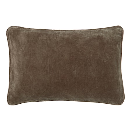 Velvet Kuddfodral 33x50 cm Valnöt