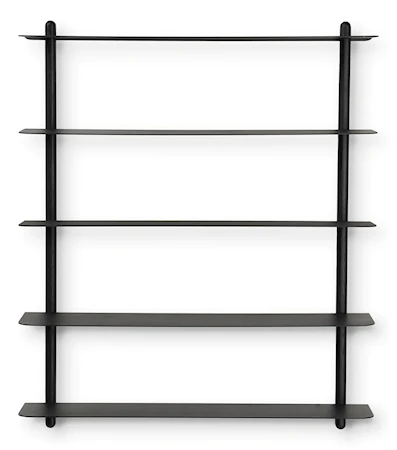 Nivo Hylla E 64x76 cm Svart Aska/Svart