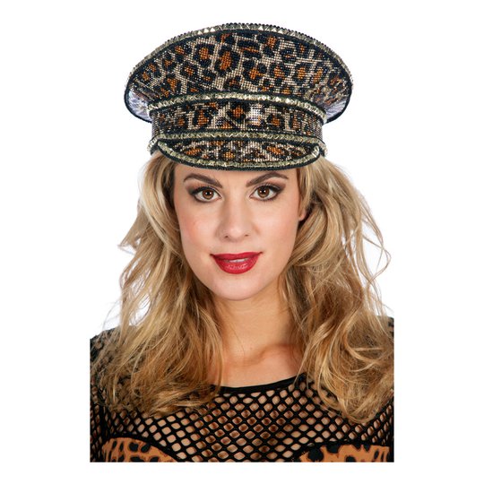 Festivalhatt Leopard - One size