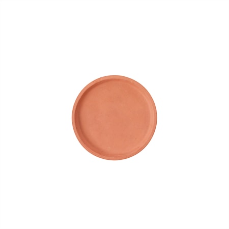 Terra Kruka Saucer Stor Terracotta