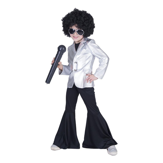 Discojacka Silver för Barn - Small