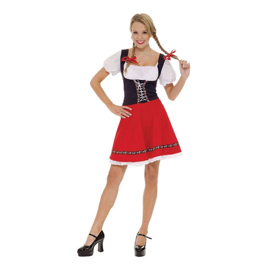 Heidi Maskeraddräkt - Small