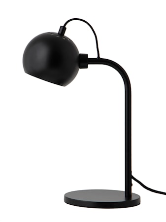 Ball Bordslampa Matt Svart