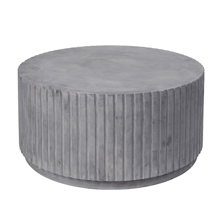 Rillo Podium Ø75cm Fiberlera Charcoal