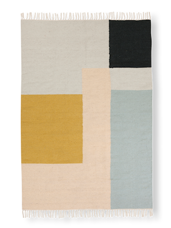 Kelim Rug 160x250 - Squares