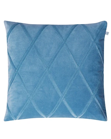 Orissa Kuddfodral Velvet Himmelsblå 50x50cm