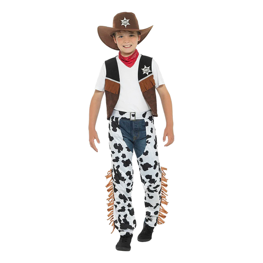 Texas Cowboy Barn Maskeraddräkt - Medium