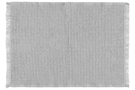 Ruutu Handduk 50x70 cm Ljusgrå