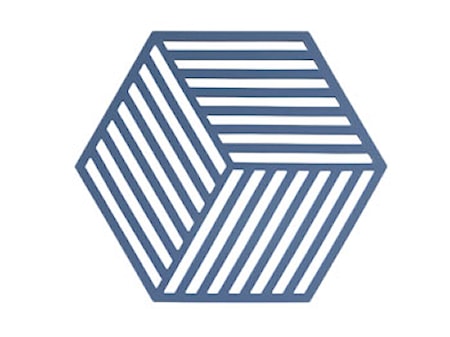 Bordsunderlägg Denim Hexagon