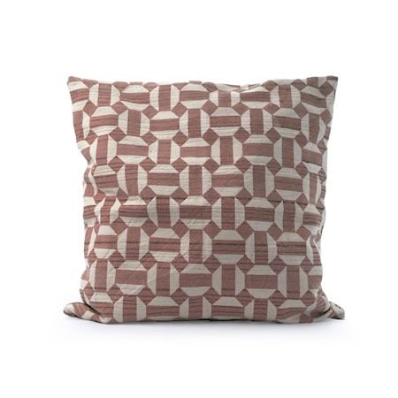 Diamond Kuddfodral 50x50b Dusty Pink