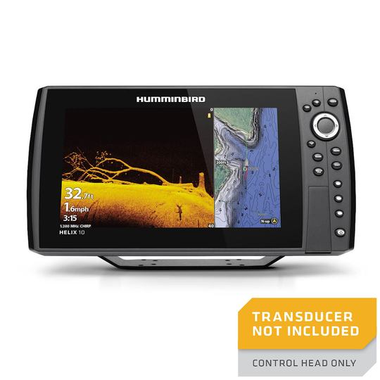 Humminbird Helix 10 CHIRP MDI CHO kombienhet utan givare