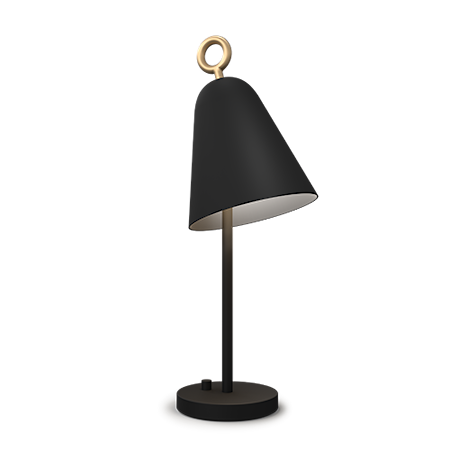 Bella Bordslampa Ø20 Cm Mattsvart