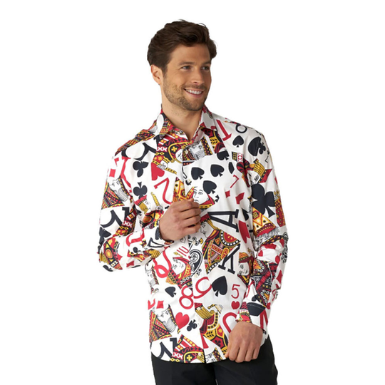 OppoSuits King of Clubs Skjorta - 35/36