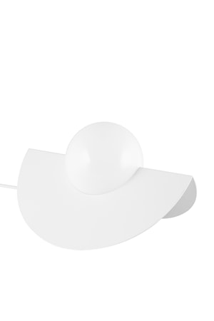 Roccia Bordslampa 25 cm Vit