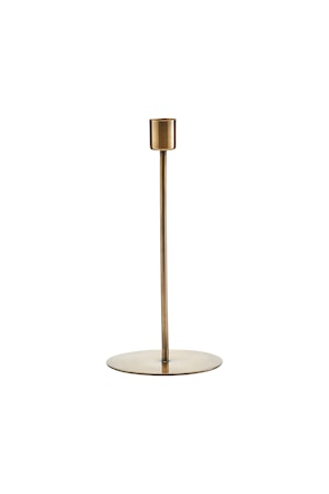 Ljusstake Anit Antique brass Ø9,5x20 cm