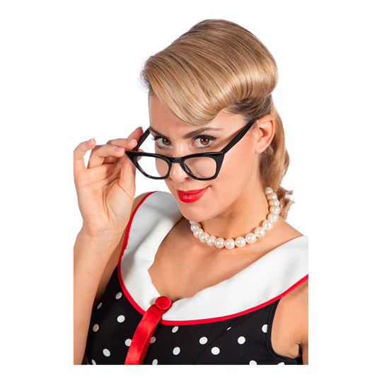 Glasögon Rockabilly Svart
