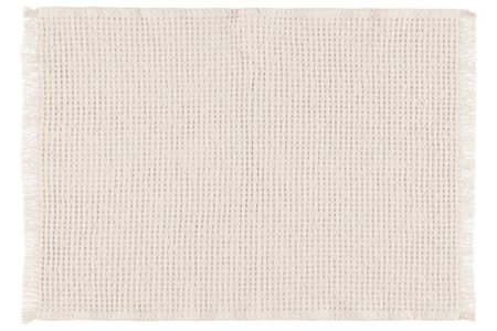 Ruutu Handduk 50x70 cm Vit