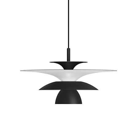 Picasso Pendel Mattsvart LED 38 cm