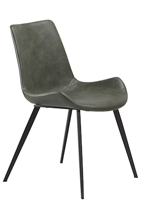 Stol Hype Konstläder - Vintage Grön