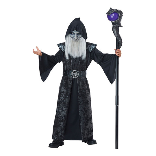 Ond Trollkarl Barn Maskeraddräkt - Medium
