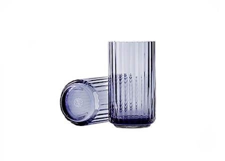 Lyngby Vas Midnight Blue Munblåst Glas H38 cm